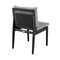 Armen Living Grand Outdoor Patio Dining Chairs in Aluminum with Gray Cushions, PK2 840254332720 - alternate 2